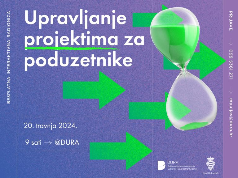 Besplatna radionica “Upravljanje projektima za poduzetnike”