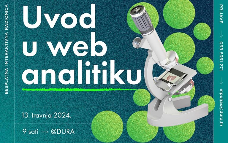 Besplatna radionica „Uvod u web analitiku”