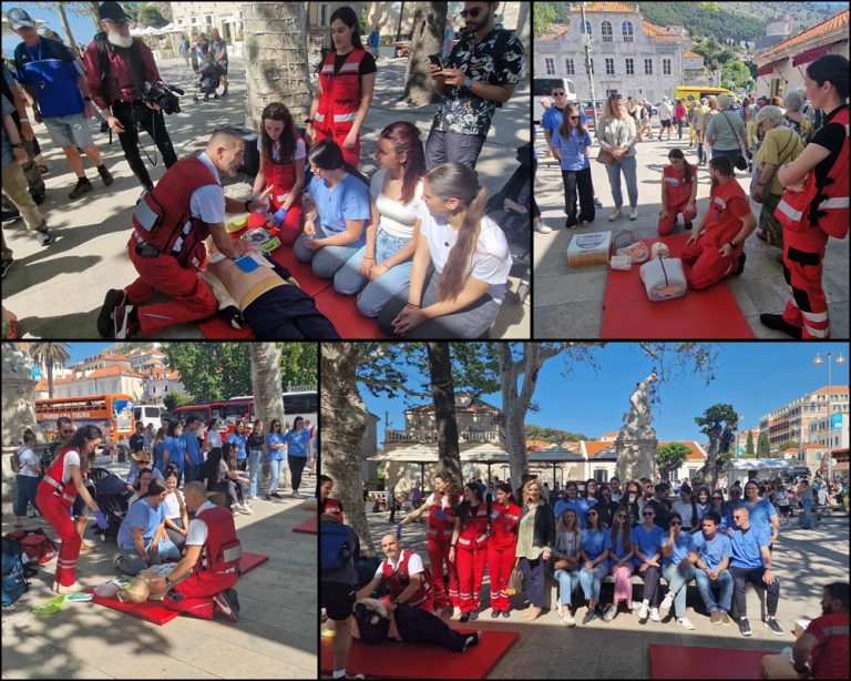 FOTO: Nacionalni dan hitne medicinske službe na Pilama- Kako pomoći osobi koja ima infarkt?