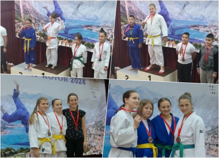 JK Konavle-Cavtat osvojio pet medalja na turniru u Kotoru