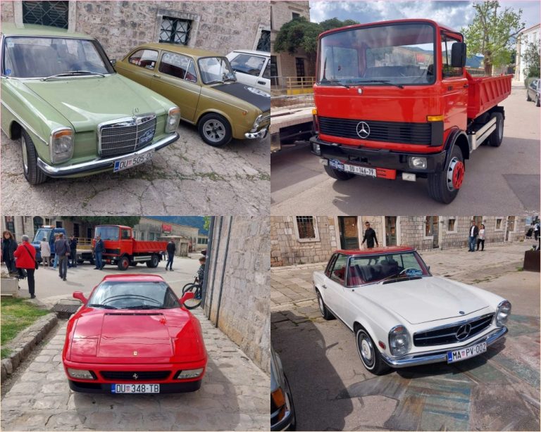 FOTO Održan drugi OLDTIMER RALLY STON- 50 milja Pelješca