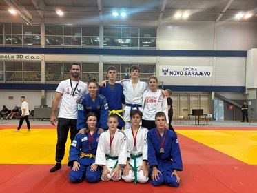 Dva srebra i dvije bronce za Judo klub Dubrovnik u Sarajevu