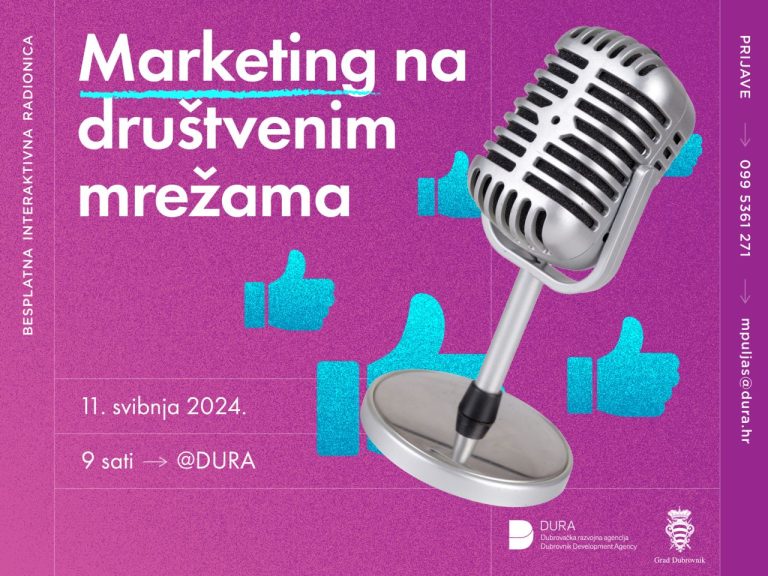 Besplatna radionica „Marketing na društvenim mrežama“