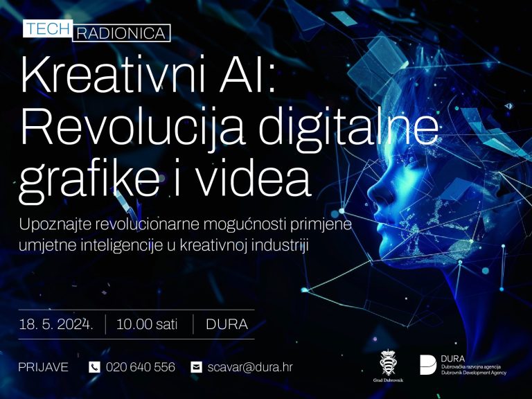 BESPLATNA RADIONICA Kreativni AI: Revolucija digitalne grafike i videa