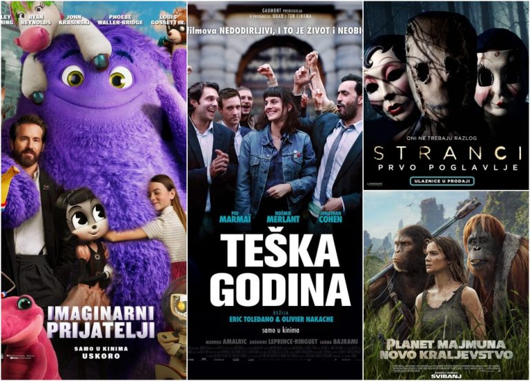 NOVI KINO TJEDAN DONOSI: Sinkronizirani crtić “Imaginarni prijatelj”, društvenu satiru “Teška godina”, horor “Stranci: prvo poglavlje”…