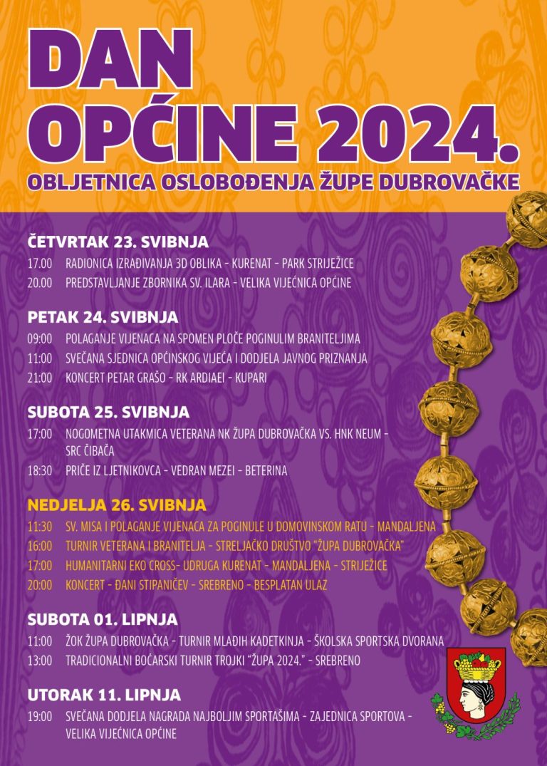 Proslava dana Općine i  oslobođenja Župe dubrovačke 2024.