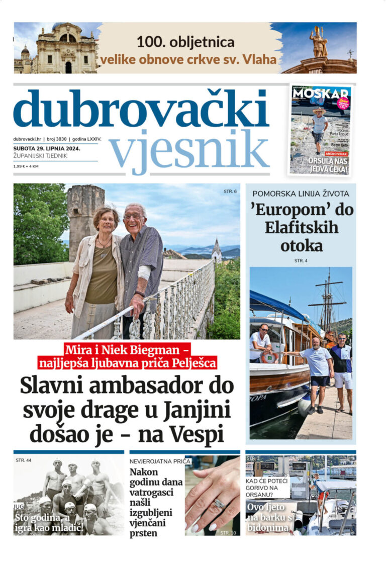 U novom broju Dubrovačkog vjesnika pročitajte