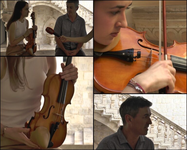 ETO NAS: Kako je tata Željko za svoje kćeri izradio prve dubrovačke violine