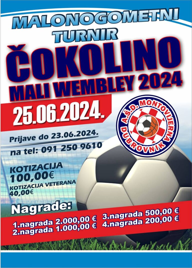 Kreće još jedan Mali Wembley, prijave u tijeku