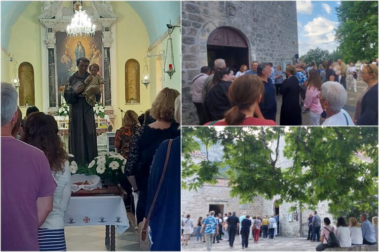 FOTO: U pridvorski samostan od ranoga jutra pristižu vjernici u čast omiljenog pučkog sveca