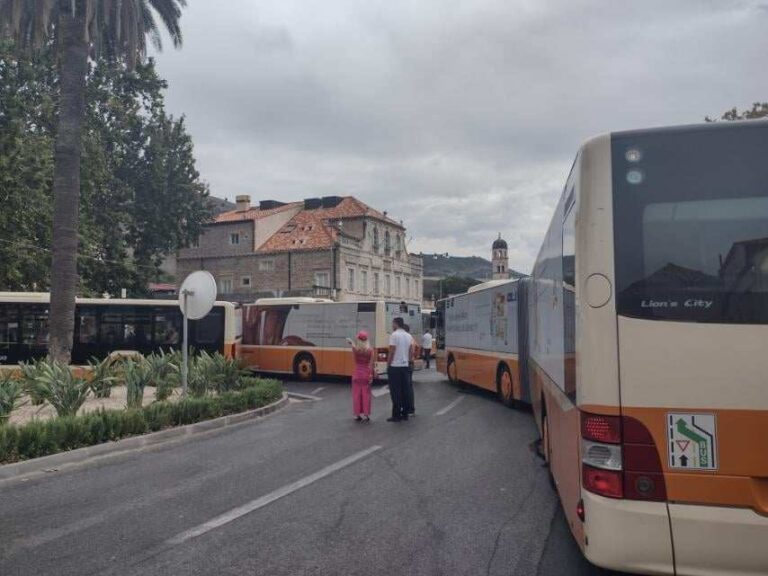 Dubrovnik je već odavno grad taksija. Može li ukrcajno-iskrcajna zona na Pilama rasteretili autobusne stanice?