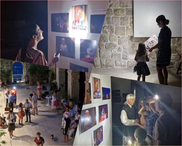 FOTO: Izložba Željka Tutnjevića o Le Petit Festivalu gleda se u mraku
