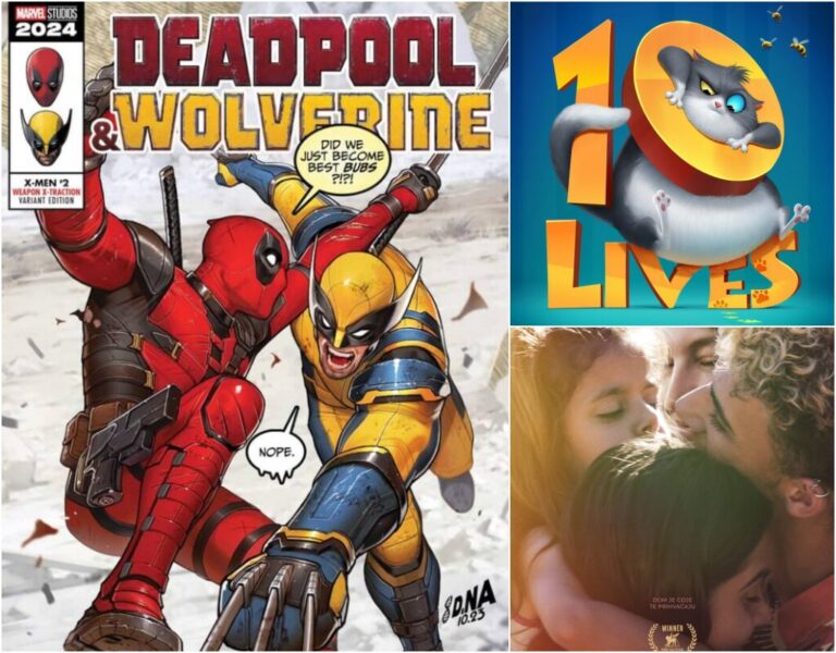 NOVI NASLOVI U KINIMA: “10 života”, “Domaćinstvo za početnike”, “Deadpool i Wolverine”