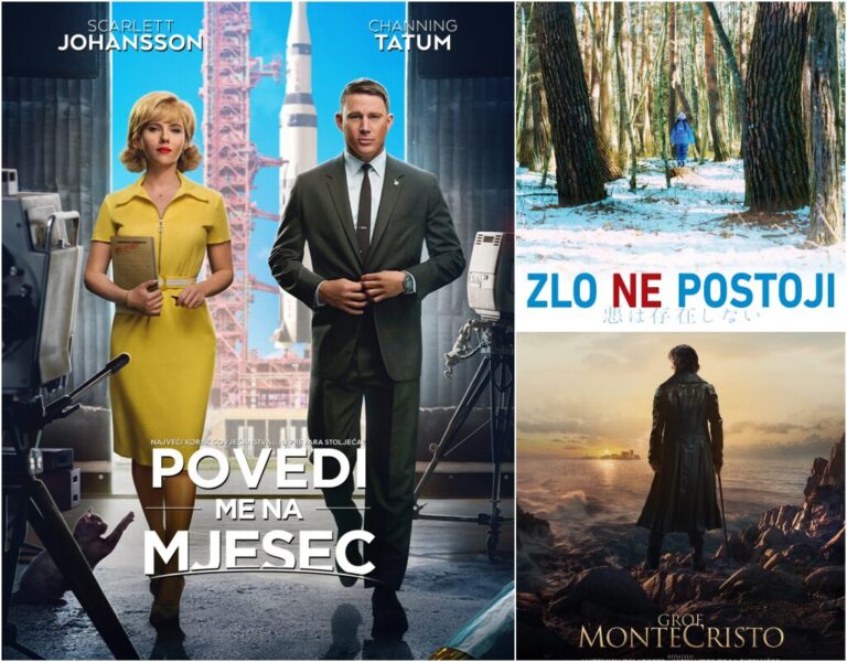 NOVI KINO TJEDAN: “Grof Monte Cristo”, “Povedi me na mjesec”, “Zlo ne postoji”, “Enea”…