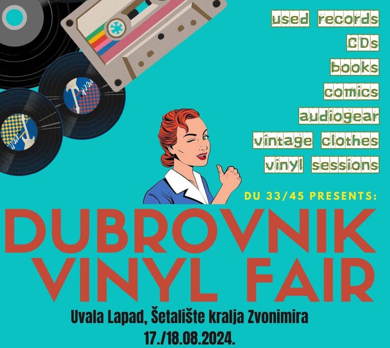 Vikend u Uvali uz Dubrovnik vinyl fair