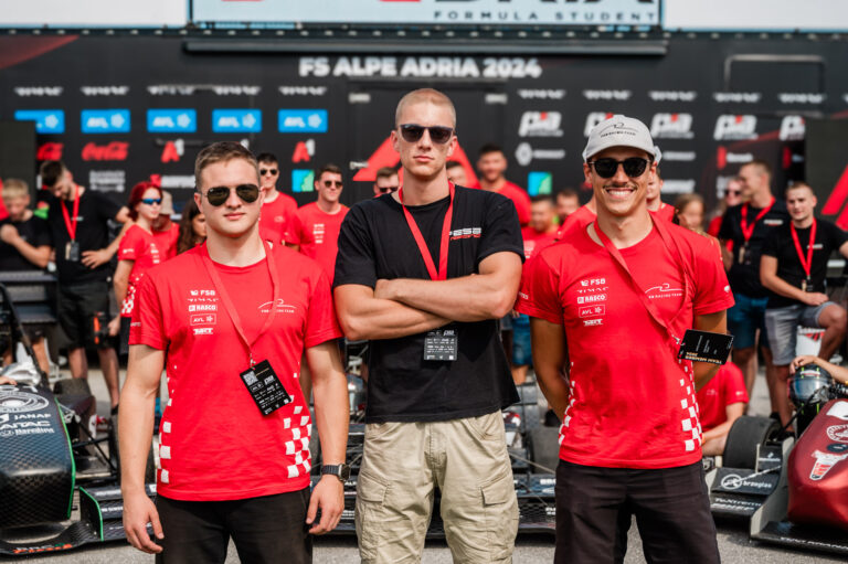 Trojica Dubrovčana, Luka Butigan, Boris Škrabo i Ante Vinković dio su natjecanja Formula Student Alpe Adria