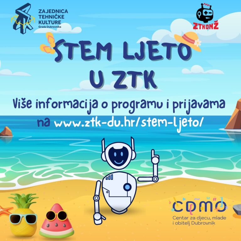 Program STEM ljeta u ZTK tijekom kolovoza