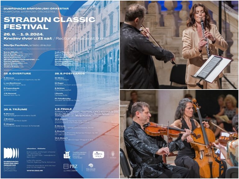 Uvertira festivala Stradun Classic u atriju Kneževa dvora