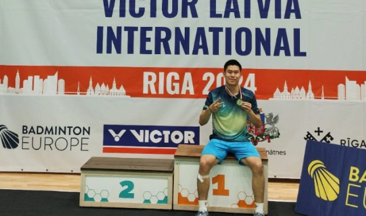 Igrač BK Dubrovnik, Daniel Dinata obranio lanjsku titulu na Latvia International 