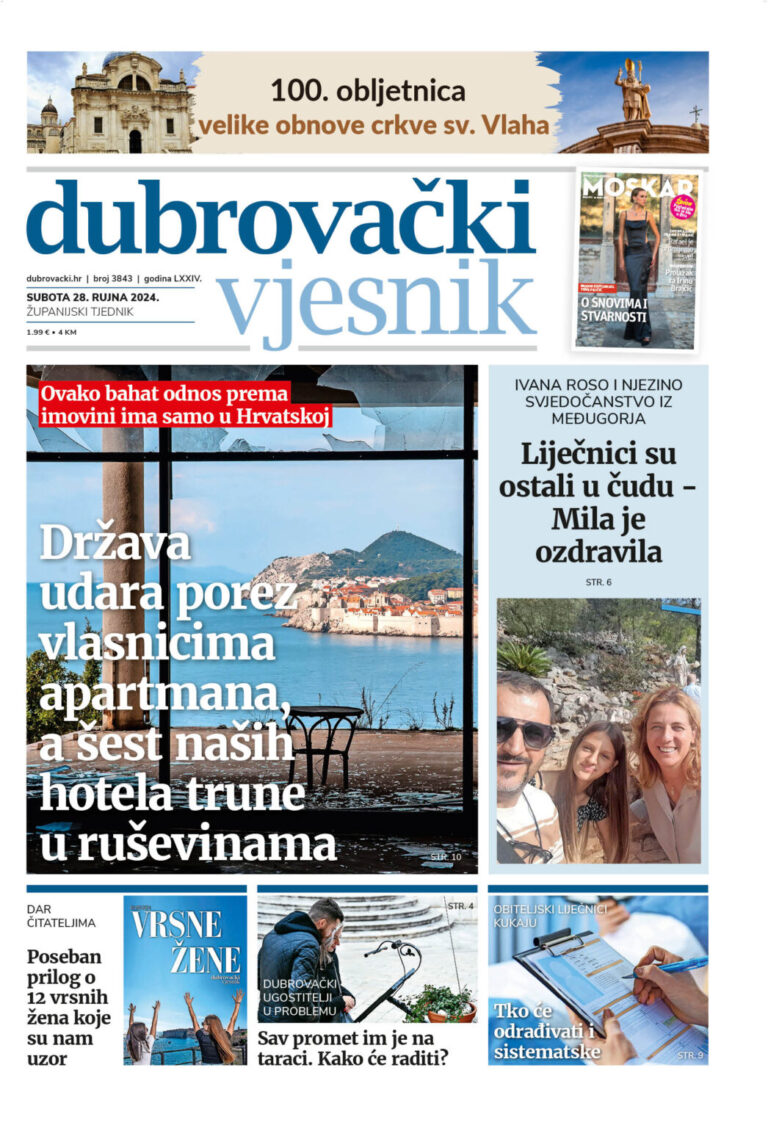 U novom broju Dubrovačkog vjesnika pročitajte