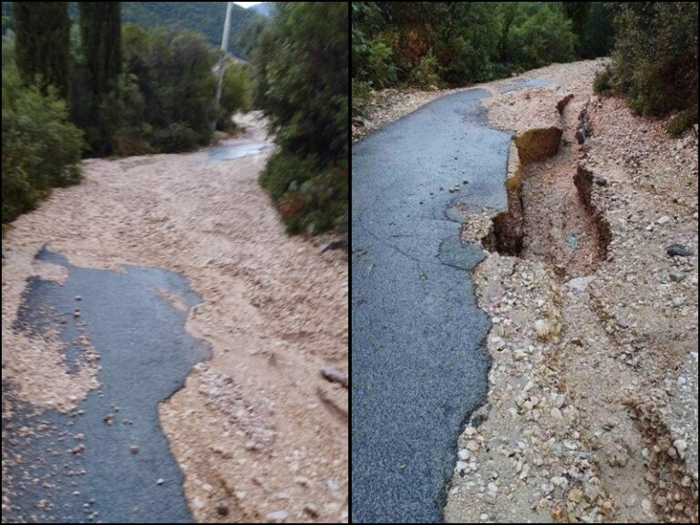 SLIKE IZ KNEŽICE POSLIJE KIŠE: Pa ti prođi ovuda!?