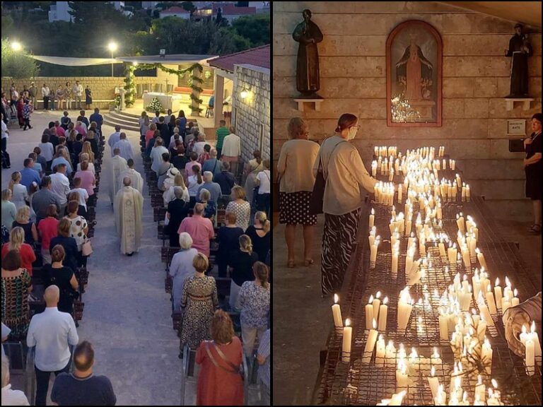 Od ranog jutra brojni hodočasnici dolaze u Gospu od milosrđa, sa svojim molitvama, zavjetima i nakanama