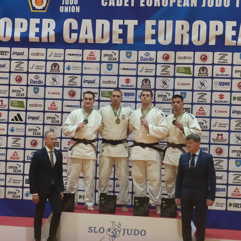 Luka Ivanković na europskom postolju: zlato s kadetskog judo kupa