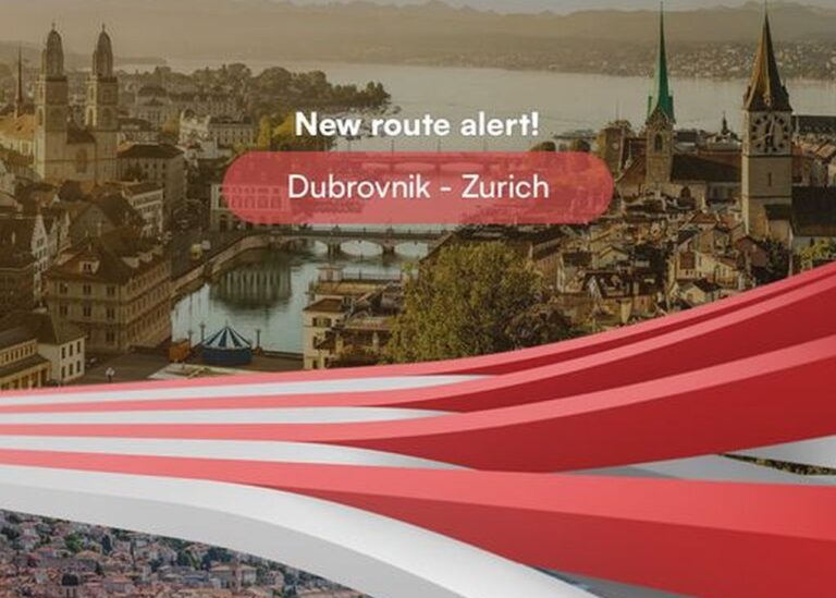 ZRAČNA LUKA: Od travnja direktna linija Dubrovnik – Zurich