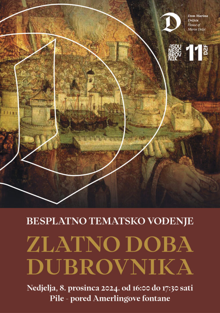 Besplatno tematsko vođenje “Zlatno doba Dubrovnika”