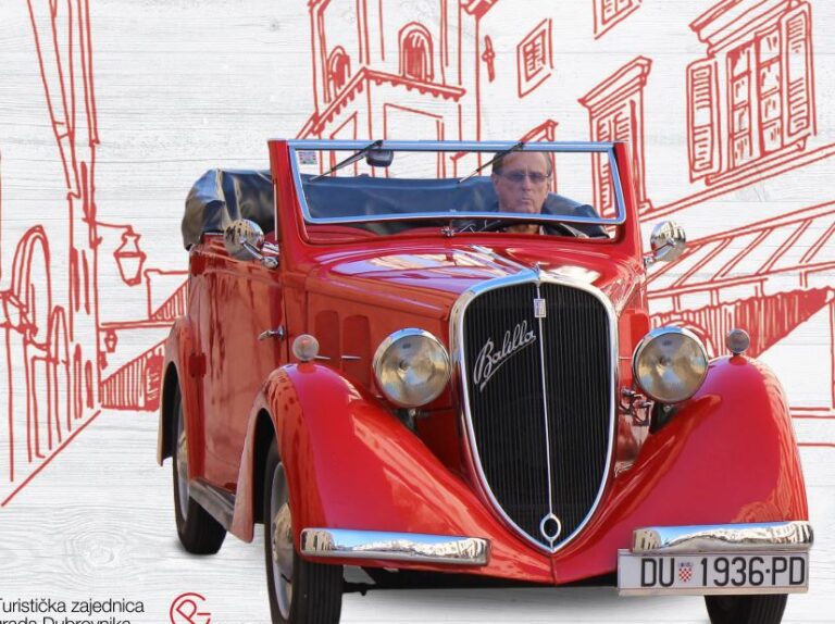 Oldtimer Rally Dubrovnik u subotu na Stradunu, Srđu i gradskim ulicama