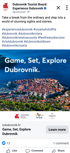 TZ grada promovirala Dubrovnik tijekom Australian opena