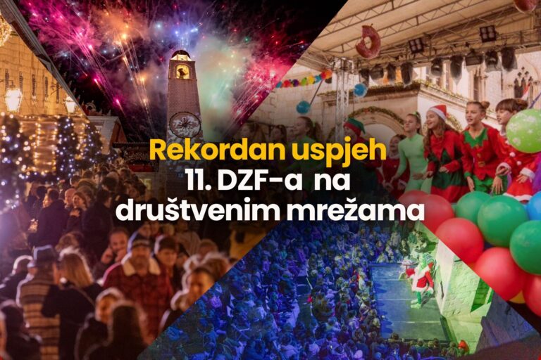 Rekordan uspjeh 11. Dubrovačkog zimskog festivala: Više od 3,5 milijuna pregleda na društvenim mrežama